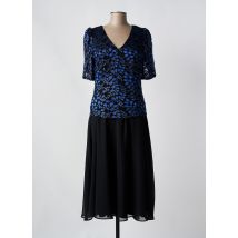 MY LITTLE PRINCESS - Robe mi-longue noir en polyester - Femme - Taille 42 - Modz