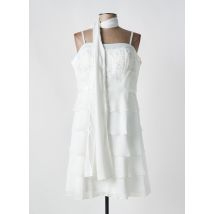 CREATIF PARIS - Robe courte blanc en polyester - Femme - Taille 44 - Modz