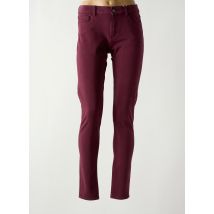 ESPRIT - Pantalon slim violet en coton - Femme - Taille TU - Modz