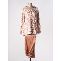 CANAT - Pyjama marron en polyester - Femme - Taille 38 - Modz