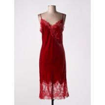 MARJOLAINE - Nuisette/combinette rouge en viscose - Femme - Taille 40 - Modz