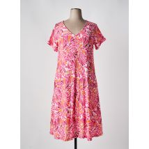 LA FIANCÉE - Robe mi-longue rose en lyocell - Femme - Taille 54 - Modz