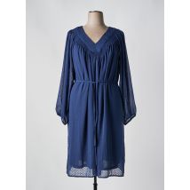 ONLY CARMAKOMA - Robe mi-longue bleu en polyester - Femme - Taille 52 - Modz
