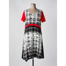 FA CONCEPT - Robe mi-longue noir en viscose - Femme - Taille 42 - Modz