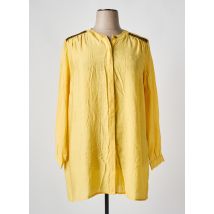 YESTA - Chemisier jaune en polyester - Femme - Taille 48 - Modz