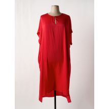 MAT. - Robe mi-longue rouge en polyester - Femme - Taille 38 - Modz