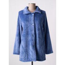 VANIA - Robe de chambre bleu en polyester - Femme - Taille 44 - Modz