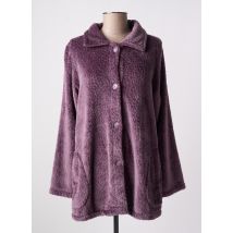 VANIA - Robe de chambre violet en polyester - Femme - Taille 40 - Modz