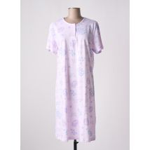COMTESSA - Chemise de nuit rose en coton - Femme - Taille 36 - Modz