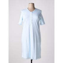 LA PLUS BELLE - Chemise de nuit bleu en coton - Femme - Taille 44 - Modz
