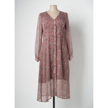 ANDAM - Robe longue marron en polyester - Femme - Taille 46 - Modz