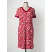 GEVANA - Robe mi-longue rouge en polyester - Femme - Taille 46 - Modz