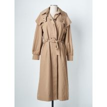 LION OF PORCHES - Trench beige en polyester - Femme - Taille 38 - Modz