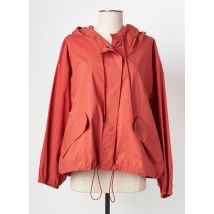 VAN-DOS - Coupe-vent rouge en coton - Femme - Taille 40 - Modz