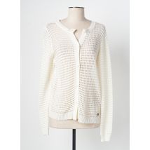 WNT COLLECTION - Gilet manches longues blanc en viscose - Femme - Taille 38 - Modz