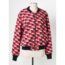 ESTEL COLLECTION - Veste casual rouge en polyester - Femme - Taille 42 - Modz