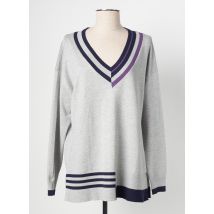 WNT COLLECTION - Pull gris en viscose - Femme - Taille 40 - Modz