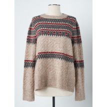 ANDAM - Pull marron en acrylique - Femme - Taille 40 - Modz