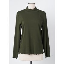 SIGNE NATURE - Sous-pull vert en coton - Femme - Taille 40 - Modz