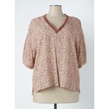 ANDAM - Blouse rose en viscose - Femme - Taille 42 - Modz