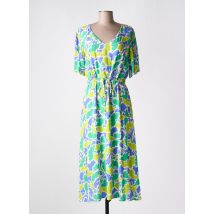 SIGNE NATURE - Robe longue vert en viscose - Femme - Taille 38 - Modz