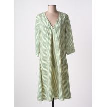 ANONYME DESIGNERS - Robe mi-longue vert en polyester - Femme - Taille 42 - Modz
