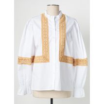 TRAMONTANA - Chemisier blanc en coton - Femme - Taille 36 - Modz
