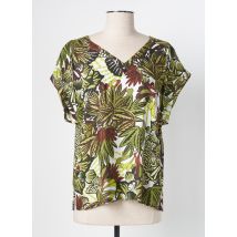 DIANE LAURY - T-shirt vert en viscose - Femme - Taille 40 - Modz