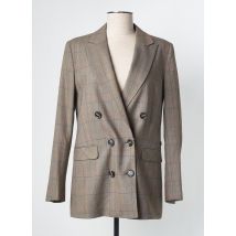 LION OF PORCHES - Blazer marron en polyester - Femme - Taille 38 - Modz
