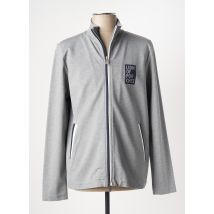 LION OF PORCHES - Gilet manches longues gris en viscose - Homme - Taille M - Modz