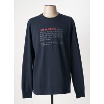LION OF PORCHES - Pull bleu en coton - Homme - Taille L - Modz