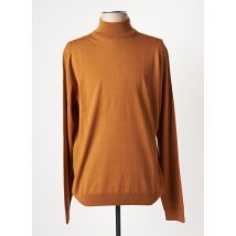 LA SQUADRA - Pull col roulé marron en acrylique - Homme - Taille XL - Modz