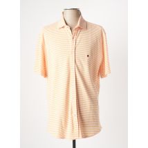 LION OF PORCHES - Chemise manches courtes orange en coton - Homme - Taille XL - Modz