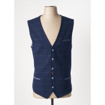 A FISH NAMED FRED - Gilet sans manche bleu en polyester - Homme - Taille XXL - Modz