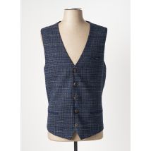 A FISH NAMED FRED - Gilet sans manche bleu en polyester - Homme - Taille XL - Modz