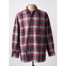 GIVERDY - Chemise manches longues bleu en coton - Homme - Taille 4XL - Modz