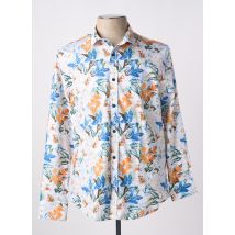 A FISH NAMED FRED - Chemise manches longues blanc en coton - Homme - Taille XXL - Modz