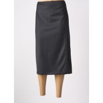 GEVANA - Jupe mi-longue gris en polyester - Femme - Taille 58 - Modz