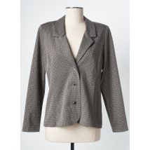 GEVANA - Blazer noir en polyester - Femme - Taille 40 - Modz