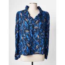 ÉTYMOLOGIE - Blouse bleu en viscose - Femme - Taille 40 - Modz