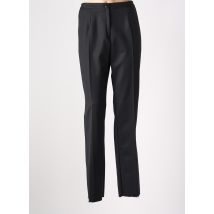 GEVANA - Pantalon droit noir en polyester - Femme - Taille 44 - Modz