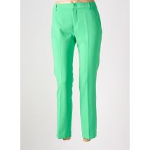 SIGNATURE - Pantalon 7/8 vert en polyester - Femme - Taille 44 - Modz