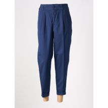 KANOPE - Pantalon 7/8 bleu en coton - Femme - Taille 42 - Modz