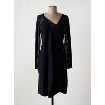 MC PLANET - Robe mi-longue noir en polyamide - Femme - Taille 38 - Modz