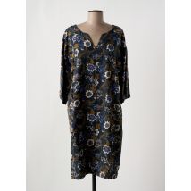 THOUGHT - Robe mi-longue bleu en lyocell - Femme - Taille 40 - Modz
