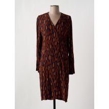 NICE THINGS - Robe mi-longue bleu en viscose - Femme - Taille 40 - Modz