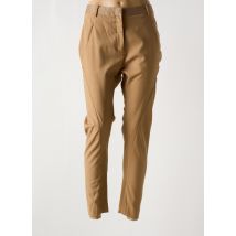 MALENE BIRGER - Pantalon droit beige en coton - Femme - Taille 40 - Modz
