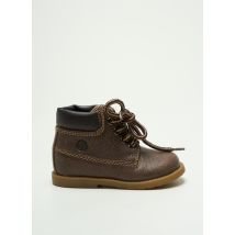 FALCOTTO - Bottines/Boots marron en cuir - Garçon - Taille 20 - Modz