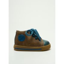 FALCOTTO - Bottillons marron en cuir - Garçon - Taille 22 - Modz