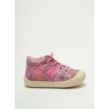 NATURINO - Bottillons rose en cuir - Fille - Taille 23 - Modz